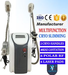 Cryo lipolysis Weight Loss Machine 40K Ultrasonic Cavitation Lipo Radio Frequency RF Skin Lift Fat Freeze Cool Body Sculpting Machine7413039