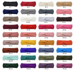 Hot selling knitted wool hair band ear cover hand woven headband flat fashion warm autumn and winter hair accessories5941285