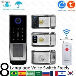 Smart Lock WIFI outdoor waterproof smart lock fingerprint biometric digital lock with remote control electronic lock smart door lock WX9648596