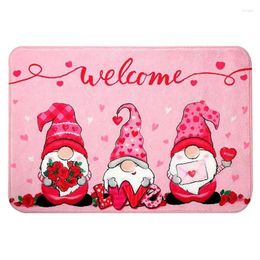 Carpets Valentines Door Mat Day Gnome Anti Slip Welcome Doormat Washable Decorative Cute For Dormitories