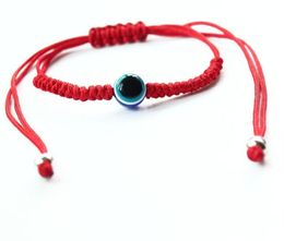 ship 20pcs Lucky Red String Thread Rope Bracelet Blue Turkish Evil Eye Charm Little Girls Kids Children Braided2343586