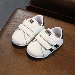 Sneakers Girl Baby 0-1 Year Old Childrens Casual Shoes Male Walking Single Breathable Spring and Autumn 2 H240509