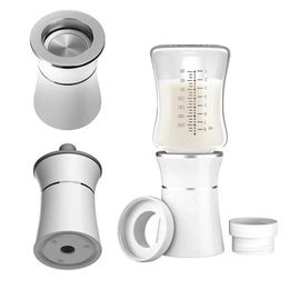 Bottle Warmers Sterilizers# Portable Baby Bottle Warmer 4 Levels Temperature Adjustment USB Rechargeable Fast Water Milk Heating Travel Baby Bottle Heater T240509