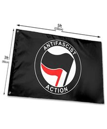 Antifascist Peace Flag High Quality 3x5Ft Double Stitching Decoration Banner 90x150cm Sports Festival Polyester Digital Printed Wh5486081