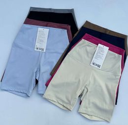 LL Shorts Sports Hotty Caldo veloce a secco traspirante con collant con allenamento con la vita alta traspirato per la vita con i doupe di yoga spingendo in corsa per motociclisti casual abiti da palestra6f