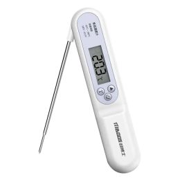 Gauges Food Temperature Metre Foldable Food Probe & Hygrometer For Precise Cooking BBQ Grill Smoker Oil Fry Candy Instant Read Tools