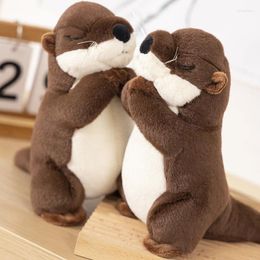 Pillow 20cm Cute Prayer Blessing Otter Stuffed Animal Birthday Gift Home Office Decoration