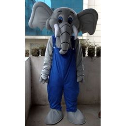 Mascot Costumes Professional New Style Elephant Fancy Dress Mascot Costume Adult Size