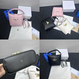 Designer Bag Totes Luxurys Messenger Designers Bags Womens Dumpling Purses with Gold Real Leather Handbag Crossbody Mini Soft Cowhide 5A