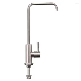 Kitchen Faucets Stainless Steel Black Basin Faucet Horizontal Bar Cold Water Direct Drinking