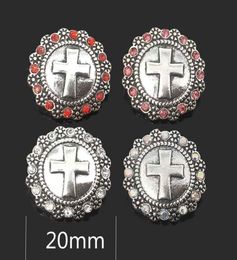 Whole w268 Flower 3D 18mm 25mm 30mm Clasps Hooks Metal Snap Button For Bracelet Necklace Interchangeable Jewellery Women Acces6936943