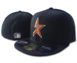 Hou Red Colour Houston Fitted Baseball Caps Sports Flat Full Closed Hats Outdoor Fashion Hip Hop Snapback Chapeau Bones Gorra H57800000