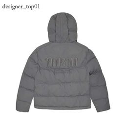 mens jacket Trapstar brand London Decoded trapstar tracksuit Puffer 2.0 Gradient trapstar jacket Black Jacket Men Embroidered Thermal Hoodie Winter Coat Tops fb04