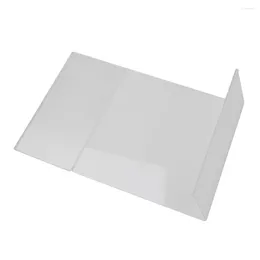 Frames A6 Transparent Acrylic Display Stand Desk Card Sign Label Frame Price Tag Holders Holder Home Decor