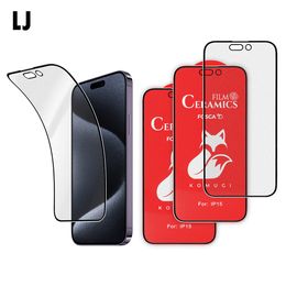 Hot sale Hd Clear 2.5D 3D Cell Phone Screen Protective Film 9H Tempered Glass Hight Transpared for iPhone 15 pro max