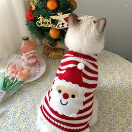 Dog Apparel Christmas Pet Clothes Year Pets Dogs Clothing Winter Sweater Cat For Small Medium Coat Chihuahua Pug