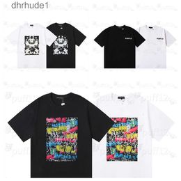 24SS Purple Brand t shirt Designer Men's t shirt Women Loose Casual Sports Sweat-absorbing Spring/Summer Trend T-shirt High Street letter-print Graffiti Shirt TMF6