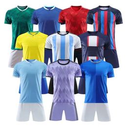 جميع نادي كرة القدم Jersey 2024 2025 قميص كرة قدم المنتخب الوطني Men Kids Kit Full Home Home Away Soccer Jersey