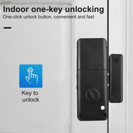 Smart Lock Smart Lock Keyless Invisible Door Lock Application IC Card/NFC Unlocking Smart Electronic RFID Lock Indoor Invisible Door Lock WX