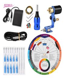 Professional Tattoo Kit Beginner Kits Tools Complete Rotary Liner Professional Tattoo Machine Pen Professional Complete Kit Rotary6868478