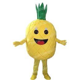 2024 Adult size Pineapple Mascot Costume halloween Carnival Unisex Adults Outfit fancy costume Cartoon theme fancy dress Advertising Suits