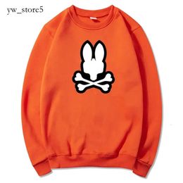 psychological bunny Fun Rabbit Printing Hoodies Cotton Bad Bunny Hooded Purple Hoodie Sweater Sports Sweatshirts Men Pullovers psyco bunny hoodie 4112