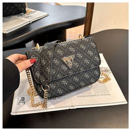 70% Off New Product Style Gusing Home Single Shoulder Bag Fashionable and Versatile Printed Small Square Simple Chain Crossbody