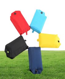 Portable Folding Shopping Bag Large Ripstop Nylon Reusable Reinforced Handle Bags Waterproof Travel Bag6132822