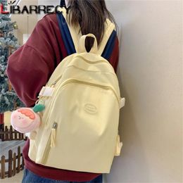 School Bags 2024 Casual Nylon Women Backpack Female Travel Backpacks Schoolbag For Teenage Girls Students Bookbags Ladies Rucksack