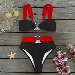 Women's Swimwear Split Sets Swimsuit Women Multicolor Sexy Swim Wear Hawaii Beach Lady 2024 Summer Trend Holiday Female Clothes