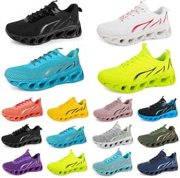 men women running shoes trainer triple black white red yellow purple green blue peach teal purple pink fuchsia breathable sports sneakers Outdoor Recreation