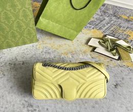 Women Shopping Bags brand mini handbag designer classic pattern retro silver chain shoulder bag cowhide material messenger bag gen2583993