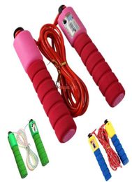 Adjustable Sports Jump Ropes Thicken Foam Handle Counting Skipping Rope Portable Anti Wear Fitness Equipment 2 37gr B2811957