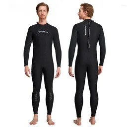 Women's Swimwear 2024 One-piece Short Sleeve Wetsuit Man Warm Thermal Snorkelling Surfing Swimming Swimsuit 3MM Woman Diving Suit Clothing