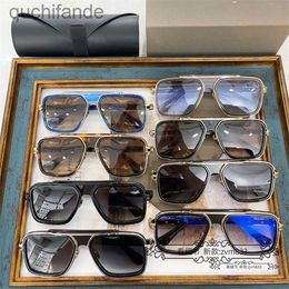 Original Ditar Top Level Designer Sunglasses New Fashionable Metal Box Sunglasses Celebrity Same Style Mens and Womens Sunglasses with Real Logo