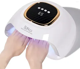 Nail Dryers UV LED Lamp 288W For Professional Nails Curing Lamps Home Salon Dryer Gel Polish With Automatic Sensor