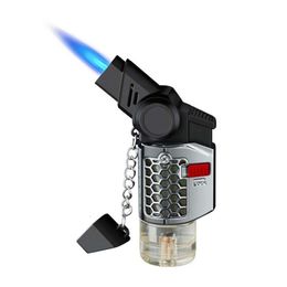 Creative Small Design Culinary Lighter Refillable Collapsible Torch Adjustable Rotating Gas Unfilled Lighter
