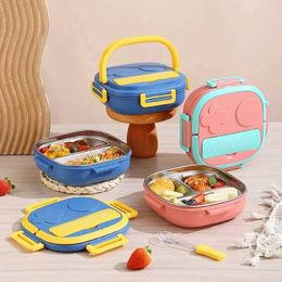 Lunch Boxes Bags Outing Tableware Portable 304 Stainless Steel Lunch Box Baby Child Student Outdoor Camping Picnic Food Container Bento Box