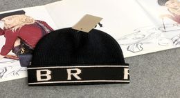 Designer brand men039s beanie hat women039s autumn and winter new Korean version of retro knitted hat1823832
