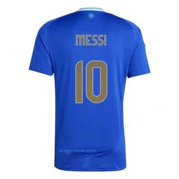 Mens Womens Tracksuit Argentina Soccer shirt Fans Player DYBALA MARTINEZ Messis Maradona De Paul Football Shirt Men Kids Kit Sets Uniforms Di Maria Boys Dry Fit