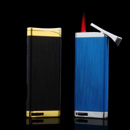 XF Creative Iatable Windproof Lighter Red Flame Cigarette Lighter Personalised Metal Lighter