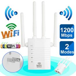 1200M Dual Band WiFi Signal Amplifier Wireless Repeater High-power AP