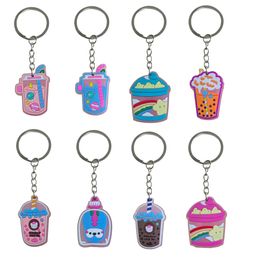 Keychains Lanyards Transparent Bottle 10 Keychain Car Bag Keyring For Backpacks Key Ring Boys Suitable Schoolbag Backpack Tags Goodie Otcbu