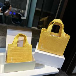 Strandtasche Designer Duże słomka torba plażowa dla kobiety Zielona torba plażowa projektant TOTE TOTE RETROSUPERFUTURURE Codzienne TOTE Damska torebka trzcinowa