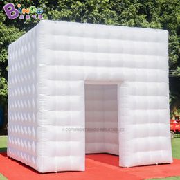 Customised advertising inflatable square tent trade show tent blow up photo booth for party event decoration toys sports 5mLx5mWx3.5mH (16.5x16.5x11.5ft)