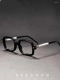 Sunglasses Shatar Coarse Frame Reading Glasses For Men And Women Fashion Jumbo Size Anti Blue Light Fatigue Presbyopia