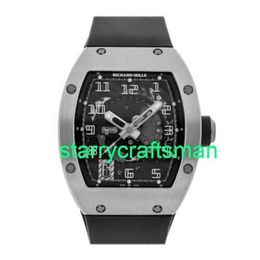 RM Luxury Watches Mechanical Watch Mills Rm005 Manual Windup Platinum Men's Watch Band Rm005 Af Wg stFA