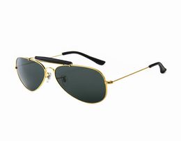 2021 Luxury Designer Fashion Sunglasses For Men Women Summer Aviation Pilot Eyeglasses Lenses Metal Frame With Leather Case Paper1960724
