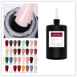 250ml Milky White UV opie Gel Nail Polish Raw Material 273 Colours Bulk Semipermanent Art Varnish Manicure Professional 240509