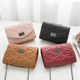 Shoulder Bags GROMD 2024 Fashion Female Designer PU Leather Diamond Pattern Chain Crossbody Bag Shopper For Women